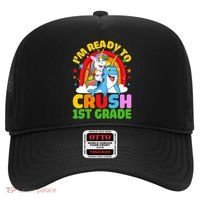 Im Ready To Crush 1St Grade Unicorn Narwhal Back To School Funny Gift Hat thumb 0