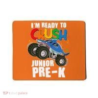 Im Ready To Crush Junior Pre K Shark Monster Truck Mousepad thumb 0