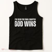 I've Read The Final Chapter God Wins Tank Top thumb 2