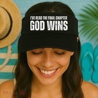 I've Read The Final Chapter God Wins Visor thumb 2