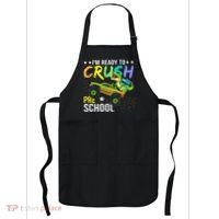 I'm Ready to Crush Kindergarten Dinosaur Back to School Apron thumb 0
