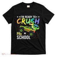 I'm Ready to Crush Kindergarten Dinosaur Back to School T-Shirt thumb 0