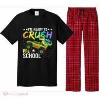 I'm Ready to Crush Kindergarten Dinosaur Back to School Pajama Set thumb 0