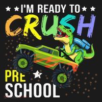 I'm Ready to Crush Kindergarten Dinosaur Back to School Women's Hoodie thumb 2