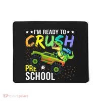 I'm Ready to Crush Kindergarten Dinosaur Back to School Mousepad thumb 0