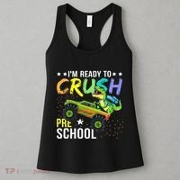 I'm Ready to Crush Kindergarten Dinosaur Back to School Women's Tank Top thumb 3