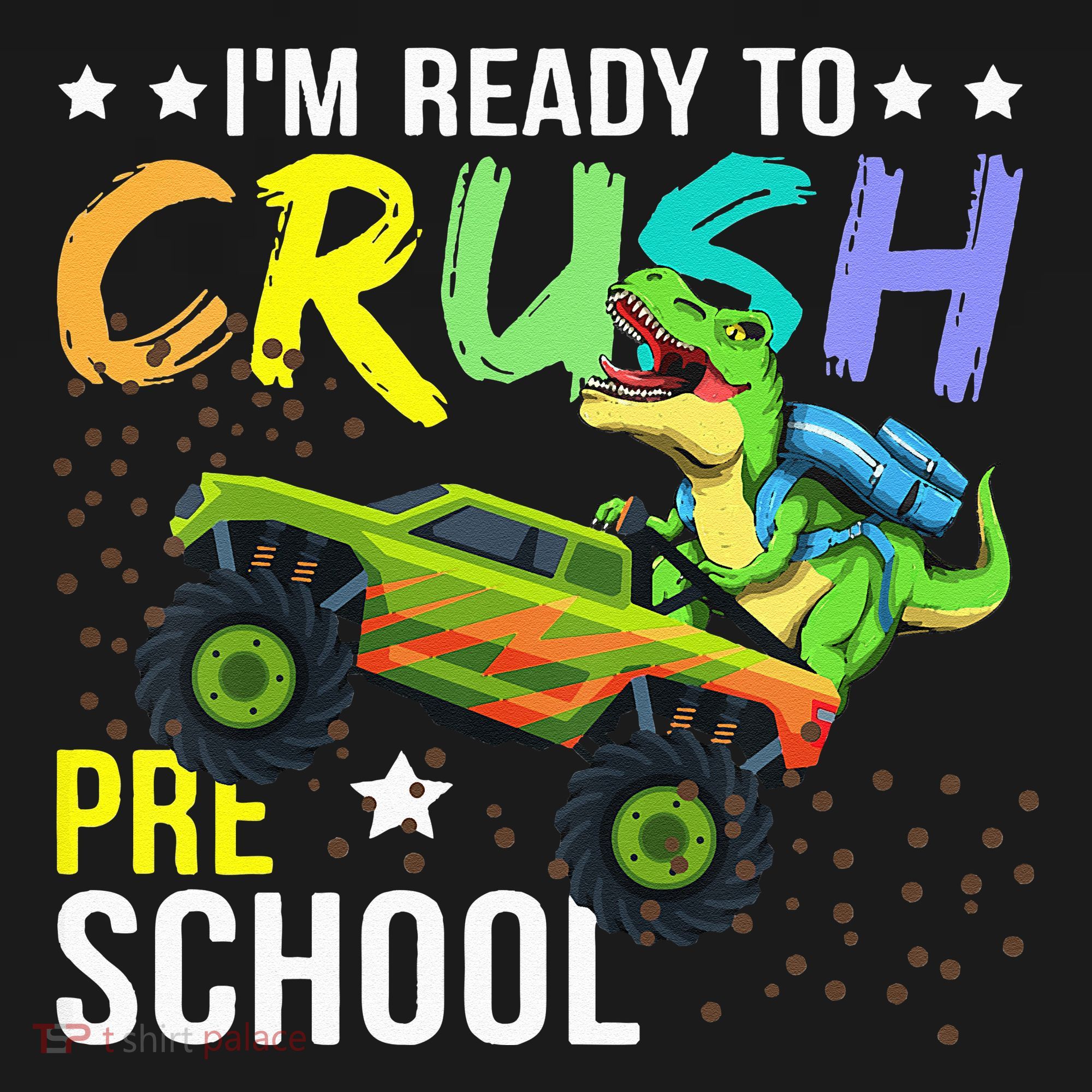 I'm Ready to Crush Kindergarten Dinosaur Back to School Women's Tank Top
