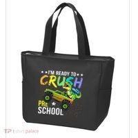 I'm Ready to Crush Kindergarten Dinosaur Back to School Tote Bag thumb 3