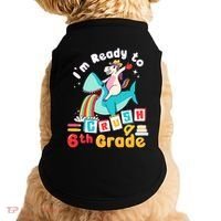 Im Ready To Crush 6Th Grade First Day Of Sixth Grade Meaningful Gift Doggie Tank thumb 0
