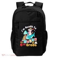 Im Ready To Crush 6Th Grade First Day Of Sixth Grade Meaningful Gift Backpack thumb 0