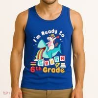 Im Ready To Crush 6Th Grade First Day Of Sixth Grade Meaningful Gift Tank Top thumb 3