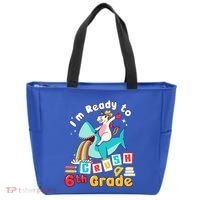 Im Ready To Crush 6Th Grade First Day Of Sixth Grade Meaningful Gift Tote Bag thumb 0
