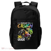 Im Ready To Crush 2nd Grade Dinosaur First Day Of School Backpack thumb 0