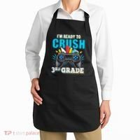 Im Ready To Crush 3rd Grade Back To School Video Game Boy Apron thumb 2