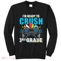 Im Ready To Crush 3rd Grade Back To School Video Game Boy Sweatshirt thumb 0