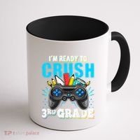 Im Ready To Crush 3rd Grade Back To School Video Game Boy Coffee Mug thumb 1