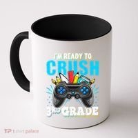 Im Ready To Crush 3rd Grade Back To School Video Game Boy Coffee Mug thumb 0
