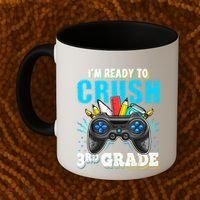 Im Ready To Crush 3rd Grade Back To School Video Game Boy Coffee Mug thumb 2