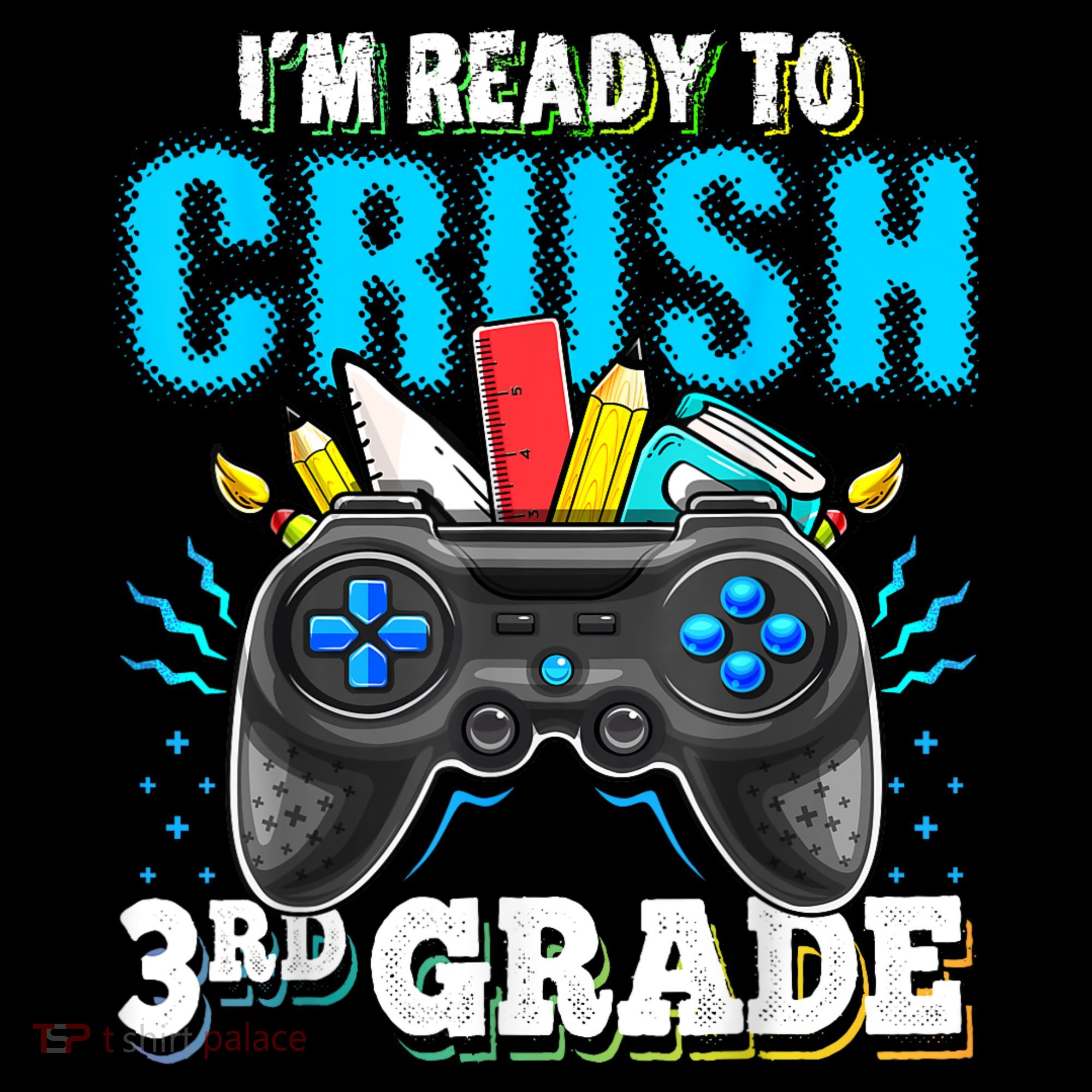 Im Ready To Crush 3rd Grade Back To School Video Game Boy Coffee Mug
