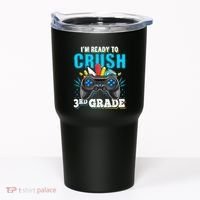 Im Ready To Crush 3rd Grade Back To School Video Game Boy Tumbler thumb 0