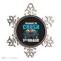 Im Ready To Crush 3rd Grade Back To School Video Game Boy Ornament thumb 0