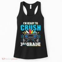 Im Ready To Crush 3rd Grade Back To School Video Game Boy Women's Tank Top thumb 0