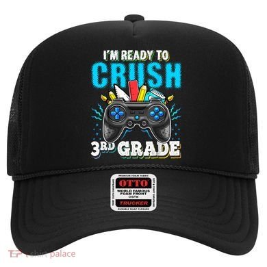 Im Ready To Crush 3rd Grade Back To School Video Game Boy Hat