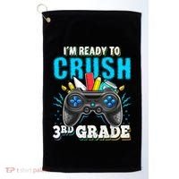 Im Ready To Crush 3rd Grade Back To School Video Game Boy Golf Towel thumb 0
