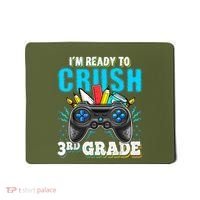Im Ready To Crush 3rd Grade Back To School Video Game Boy Mousepad thumb 0