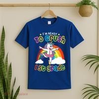 Im Ready To Crush 1St Grade Unicorn School Ballet Unicorn Cute Gift T-Shirt thumb 2