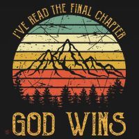 I’ve Read The Final Chapter God Wins retro Christian Women's Tank Top thumb 5