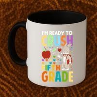 Im Ready To Crush Fifth Grade Back To School Cute Rabbit Great Gift Coffee Mug thumb 2