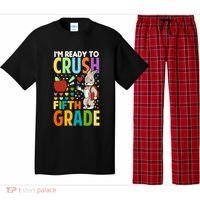 Im Ready To Crush Fifth Grade Back To School Cute Rabbit Great Gift Pajama Set thumb 0
