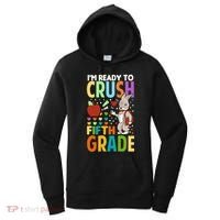 Im Ready To Crush Fifth Grade Back To School Cute Rabbit Great Gift Women's Hoodie thumb 0