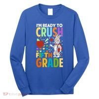 Im Ready To Crush Fifth Grade Back To School Cute Rabbit Great Gift Long Sleeve Shirt thumb 0