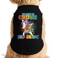 Im Ready To Crush 3Rd Grade Unicorn Funny Gift Doggie Tank thumb 0