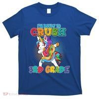 Im Ready To Crush 3Rd Grade Unicorn Funny Gift T-Shirt thumb 0