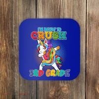 Im Ready To Crush 3Rd Grade Unicorn Funny Gift Coaster thumb 0