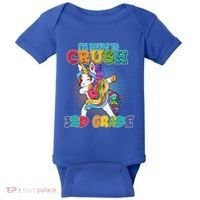 Im Ready To Crush 3Rd Grade Unicorn Funny Gift Baby Bodysuit thumb 0