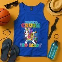 Im Ready To Crush 3Rd Grade Unicorn Funny Gift Tank Top thumb 4