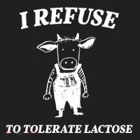 I Refuse To Tolerate Lactose Cow Women's Sweatshirt thumb 2