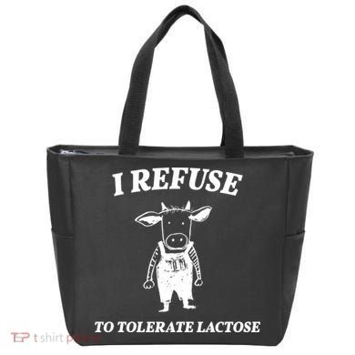 I Refuse To Tolerate Lactose Cow Tote Bag