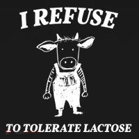 I Refuse To Tolerate Lactose Cow Tote Bag thumb 4