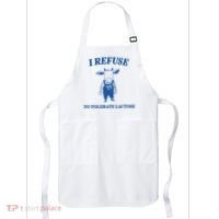 I Refuse To Tolerate Lactose Cow Apron thumb 0