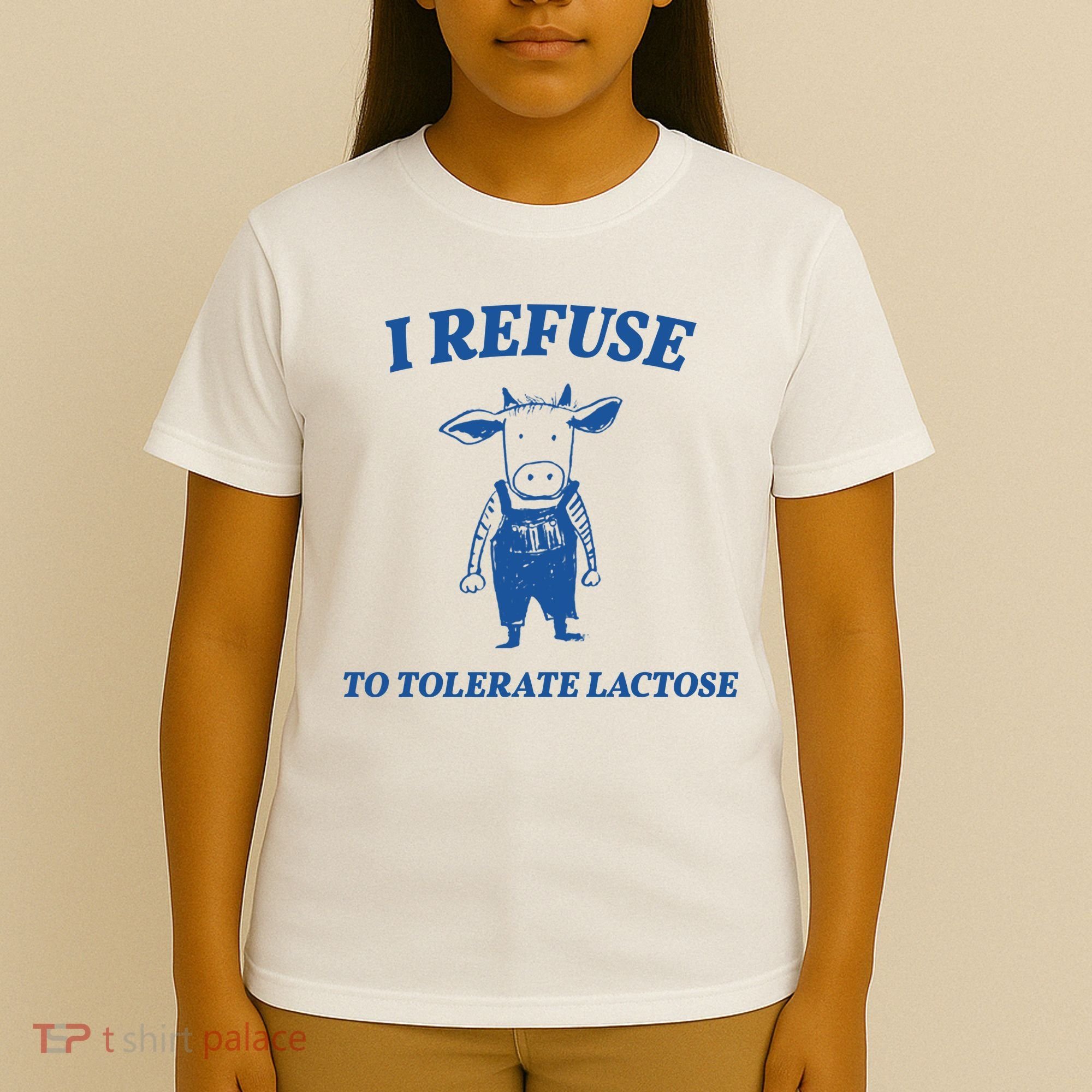 I Refuse To Tolerate Lactose Cow T-Shirt