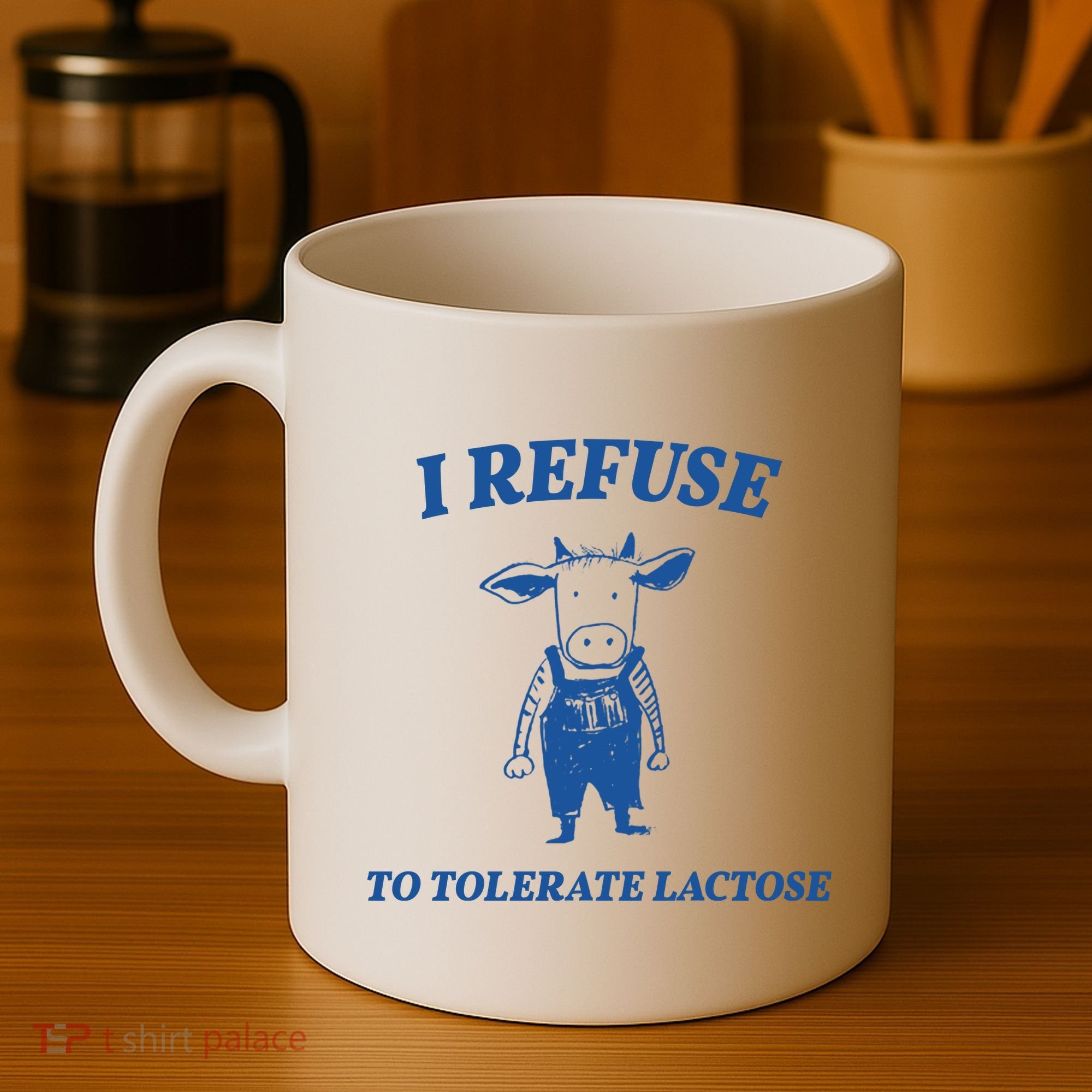 I Refuse To Tolerate Lactose Cow Coffee Mug