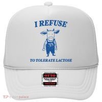 I Refuse To Tolerate Lactose Cow Hat thumb 0