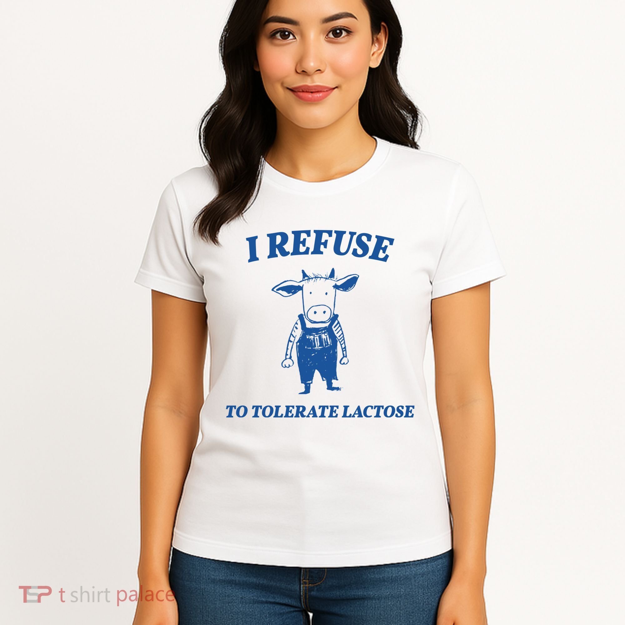 I Refuse To Tolerate Lactose Cow Women's T-Shirt