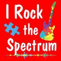 I Rock The Spectrum Funny Gift Autism Awareness Electric Guitar Gift Santa Hat thumb 1