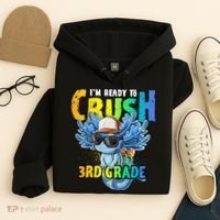 I'm Ready To Crush 3rd Grade Axolotl Back To School Hoodie thumb 4